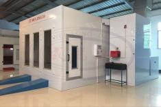 WLD8200 Spray Booth In Showroom