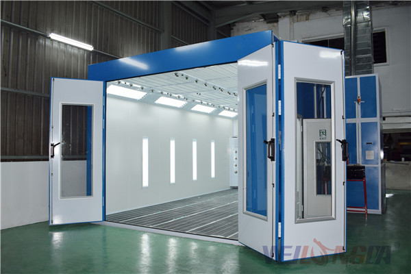 Car Paint Spray Booth Erected In Malaysia