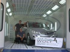 Car Paint Spray Booth In Germany