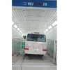 Semi Draft Mini Bus Spray Painting And Baking Booth