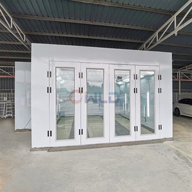Spray Booth With Four Doors In Southeast Asia