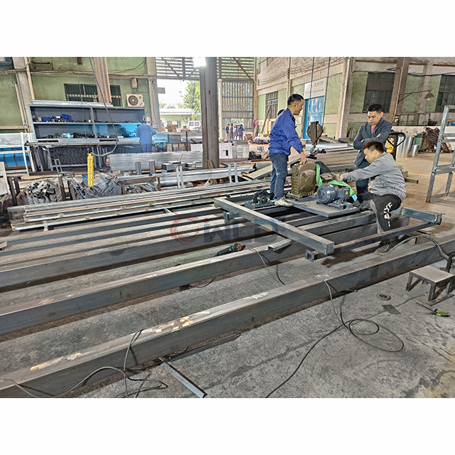 Powder Coarting Line Parts Welding And Polishing For Bangladesh Client