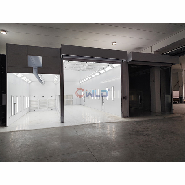 Big Water Washing Room And Paint Spraying Booth In Belgium