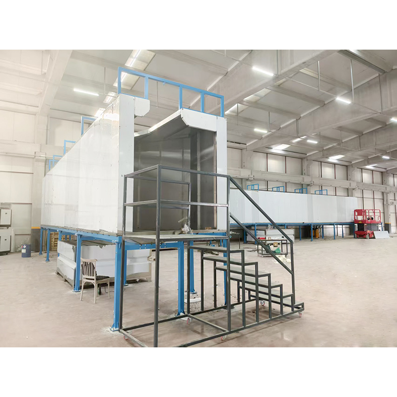 A New Powder Coating Line Is Being Assembled In European Country
