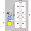 WLD-10M Customized Sandblasting Booth With Dust Collector