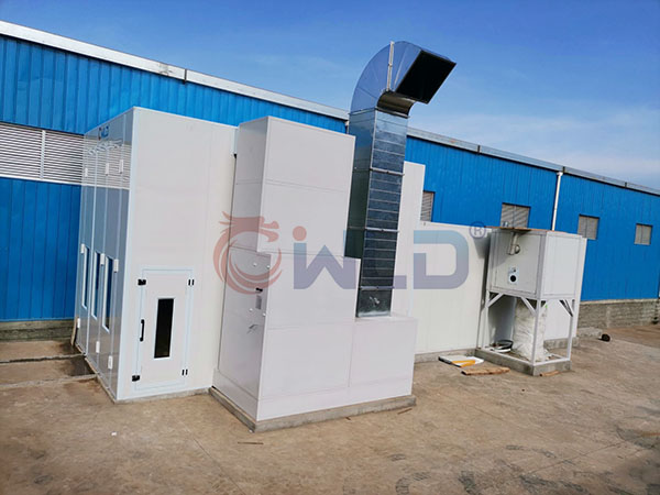 spray painting booth and curing oven in Kenya