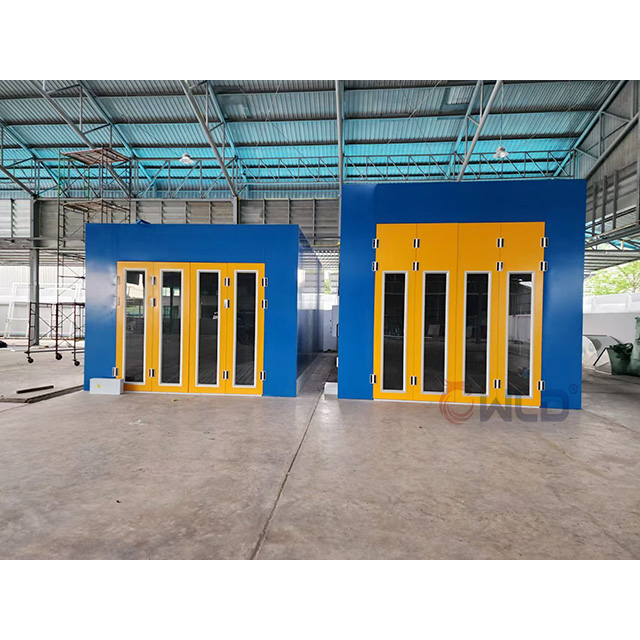 Two Paint Booths Installed In Austria For Spraying Cars And Minibus