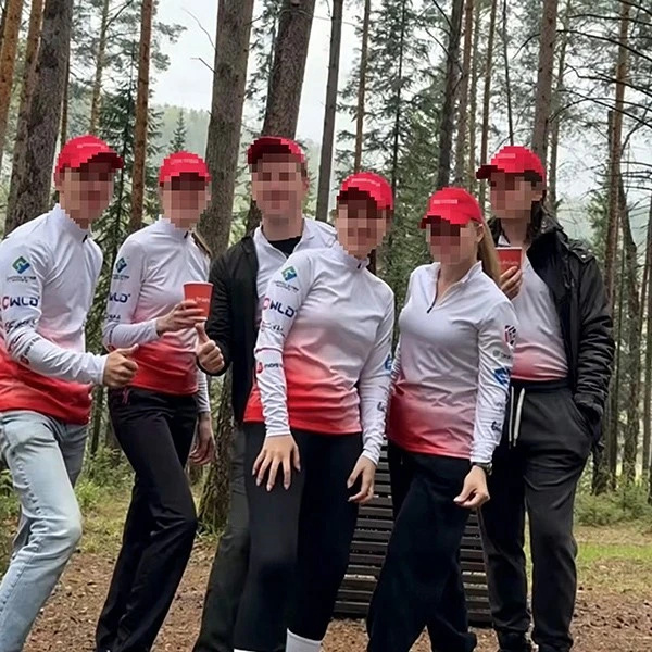 Our Partner Printed Our Company WLD Logo On The Shirts In The Team-Buidling Activity