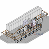 Manual And Automatic Powder Coating Line Project In The Production
