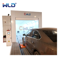 WLD-CH Spray Booth With Automatic Chains