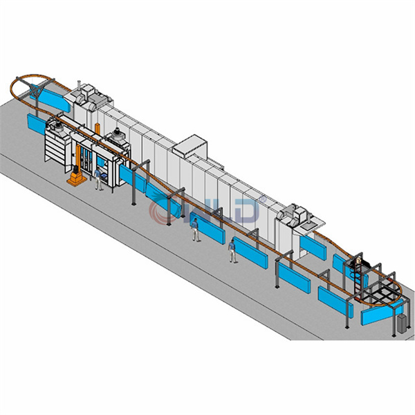 We Loaded An Electrostatic Powder Coating Line For A Georgia Customer