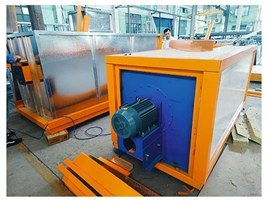 High Temperature Curing Oven With Direct-Fired Burner System